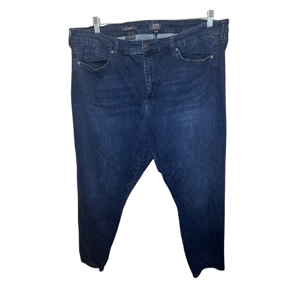 NYDJ Ami Skinny Jeans Dark Wash Lift Tuck Technology Women's Size 22W